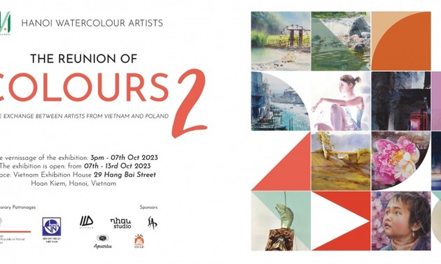 Vietnamese and Polish artists to join “Reunion of Colors 2” exhibition