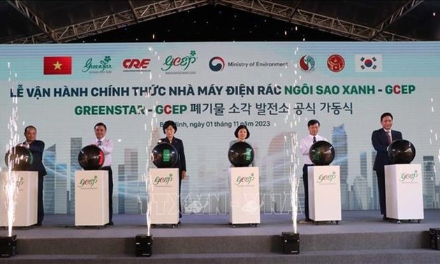 First waste-to-energy plant inaugurated in northern Vietnam