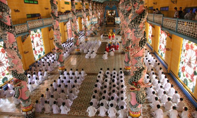 В провинции Биньдинь состоялся 4-й съезд религиозного общества каодай Каухо-Тамкуан
