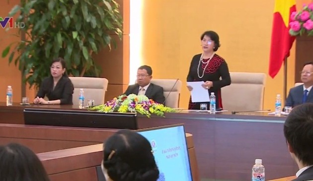 Нгуен Тхи Ким Нган приняла участников программы «Ради солидарности и развития Сообщества АСЕАН»
