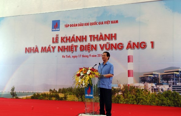 Нгуен Тан Зунг присутствовал на церемонии ввода в эксплуатацию ТЭС «Вунганг-1»
