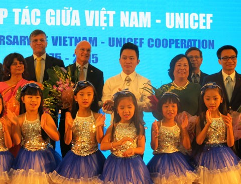 Празднование 40-летия сотрудничества между Вьетнамом и ЮНИСЕФ