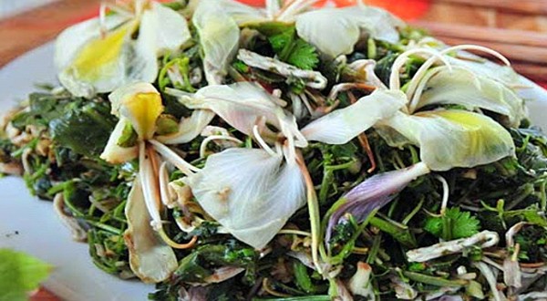 Вкусные блюда из цветов баухинии