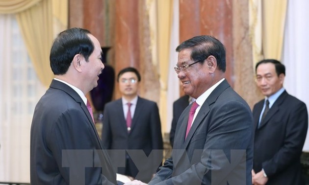 Президент СРВ Чан Дай Куанг принял вице-премьера, министра внутренних дел Камбоджи