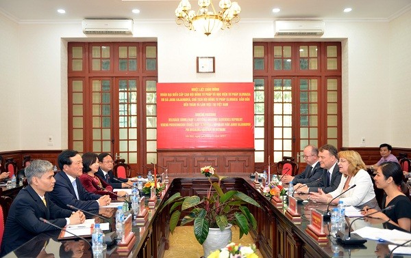 Расширение сотрудничества между Вьетнамом и Словакией по судебному каналу