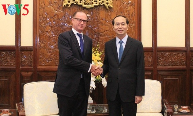 Президент Вьетнама Чан Дай Куанг принял послов Словакии и Австрии