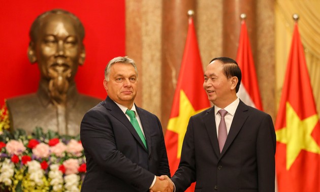 Президент Вьетнама Чан Дай Куанг принял премьера Венгрии Виктора Орбана