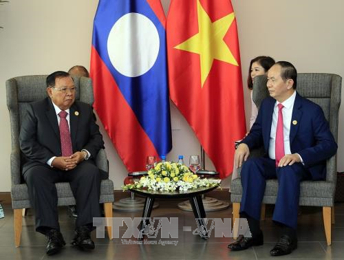 Чан Дай Куанг встретился с высшими руководителями Лаоса, Камбоджи и Республики Корея