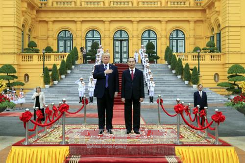 Совместное вьетнамо-американское заявление по итогам президента Д.Трампа во Вьетнам