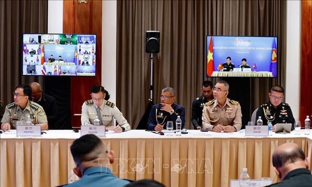 Онлайн-конференция высших должностных лиц в области обороны стран АСЕАН 