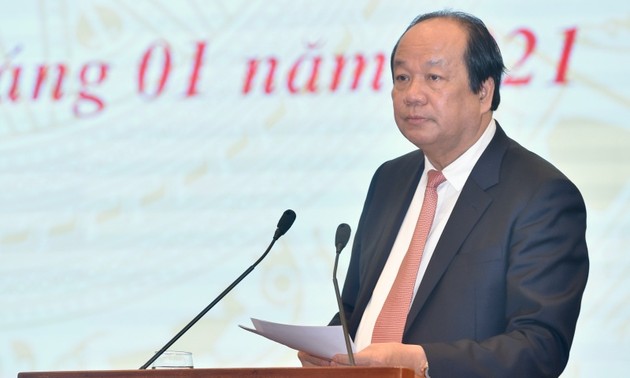 Пресс-конференция, посвящённая постанавлениям №1 и №2 правительства Вьетнама