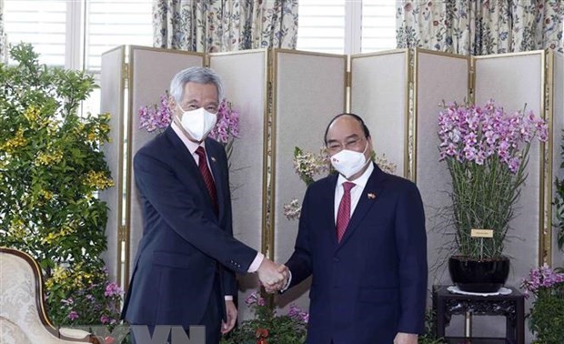 Визит президента Вьетнама в Сингапур создал основу для развития образцовых двусторонних отношений