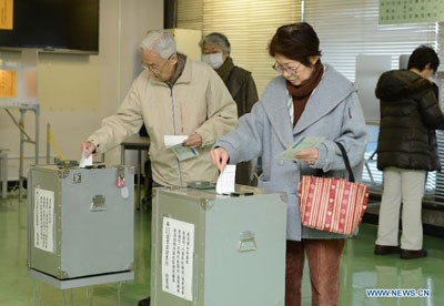 ประชามติญี่ปุ่นแสดงการสนับสนุนพรรคLDPก่อนการเลือกตั้ง