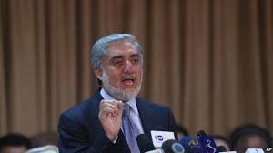 นาย อับดุลลาห์ อับดุลลาห์  ประกาศชัยชนะในการเลือกตั้งประธานาธิบดีอัฟกานิสถาน