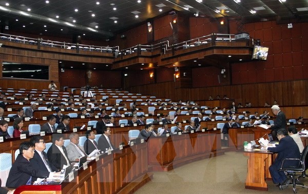 รัฐสภากัมพูชาอนุมัติร่างกฎหมายการเลือกตั้ง๒ฉบับ