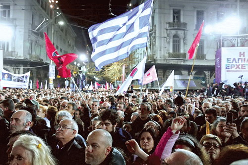 ประชาชนกรีซส่วนใหญ่คัดค้านแผนการรัดเข็มขัด