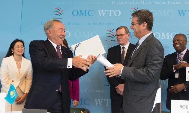 คาซัคสถานกลายเป็นสมาชิกที่๑๖๒ของWTO