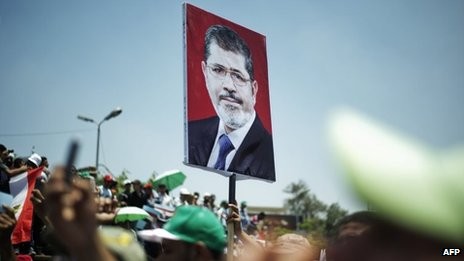 Egypt one year since President Mohamed Morsi was sworn in