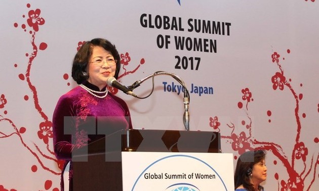 Vietnam active in Global Summit of Women in Tokyo 