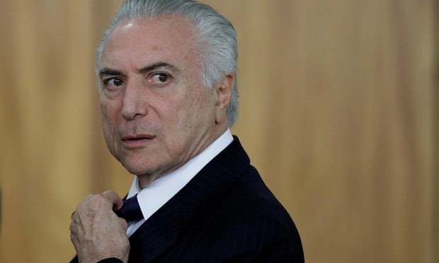 Brazil's President charged with corruption