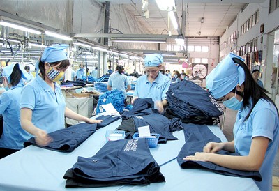 Vietnam’s garment export rises