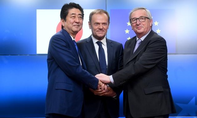 EU- Japan FTA opposes trade protectionism