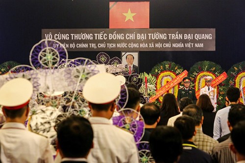 Foreign media cover President Tran Dai Quang’s funeral