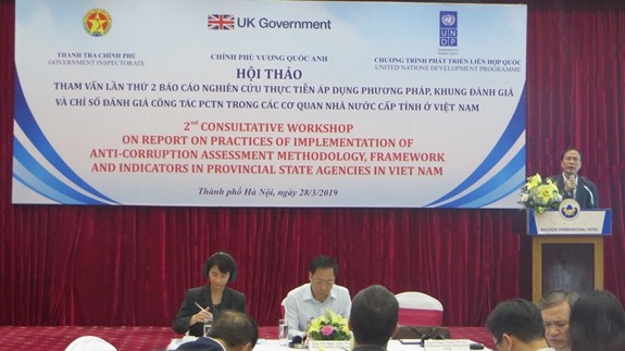 UNDP pledges further supports for anti-corruption in Vietnam