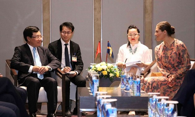 Crown Princess's visit reinforces Vietnam-Sweden multidimensional cooperation