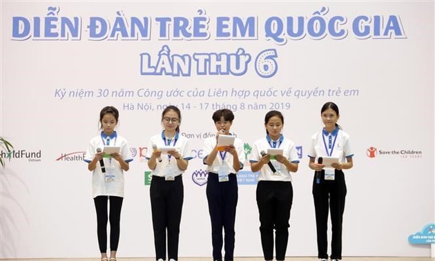2019 national children’s forum opens in Hanoi