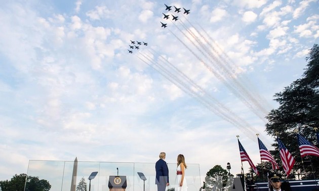 July 4th military flyovers go over DC, four other cities