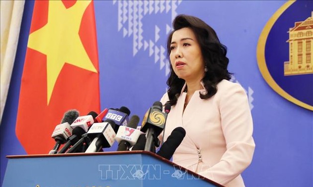 Activities in Truong Sa without Vietnam’s permission are invalid: Spokeswoman