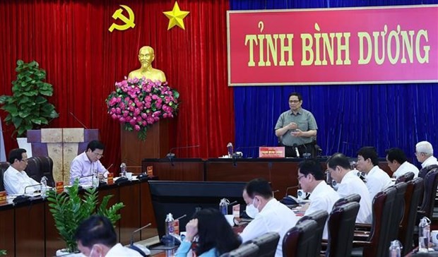 PM: Binh Duong should become a driver of economic growth