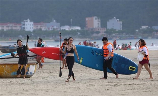 Tourists to Da Nang on holiday surge