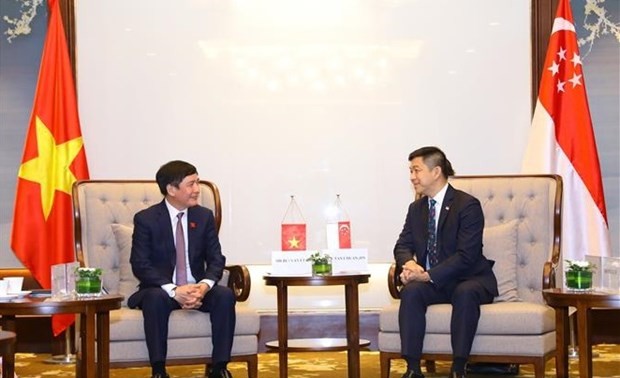 Vietnam, Singapore strengthen exchanges between parliamentarians
