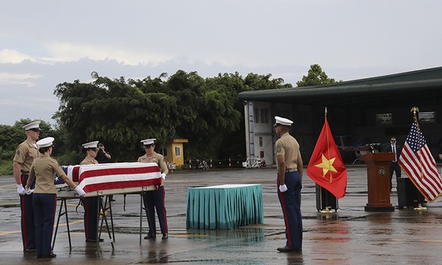 Remains of missing-in-action US serviceman handed over to US