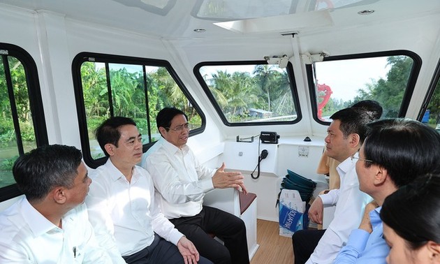 Prime Minister Pham Minh Chinh visits Hau Giang province