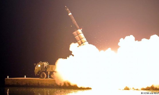North Korea launches ballistic missile, threatens ‘fiercer’ military response