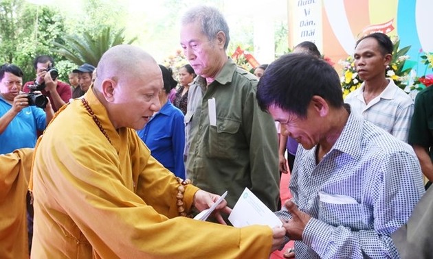 Vietnamese Buddhism integrates with everyday life and supports national development