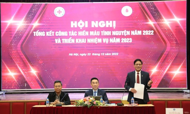 Vietnam hopes to collect nearly 1.5 million blood units in 2023