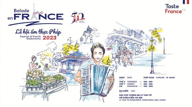 Vietnam’s largest French cuisine festival comes to Hanoi in April
