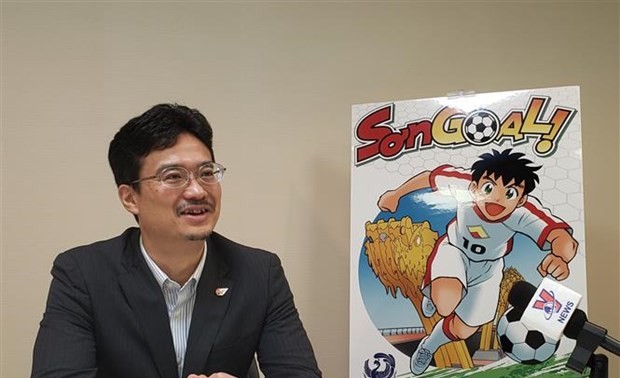 Bộ truyện tranh đầu tiên của Nhật Bản về bóng đá Việt Nam đã có mặt tại Việt Nam 