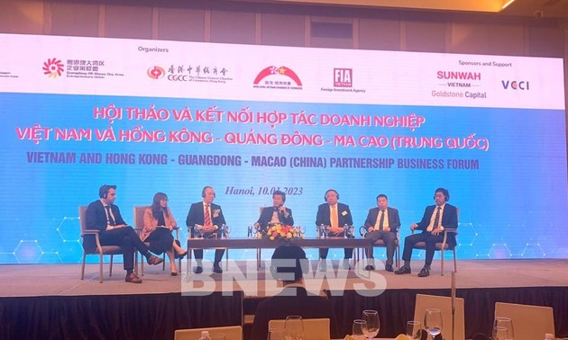 Kết nối hợp tác doanh nghiệp Việt Nam và khu vực Hong Kong – Quảng Đông – Macao (Trung Quốc)