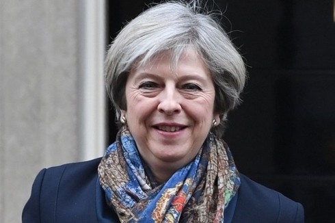 欧委会主席容克与英国首相特雷莎·梅举行“建设性”会谈