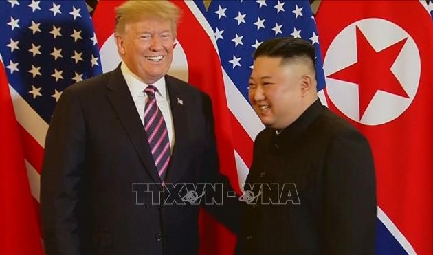 美国总统特朗普愿与朝鲜领导人金正恩举行会晤