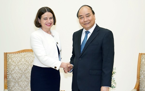 越南政府总理阮春福会见澳大利亚驻越南大使