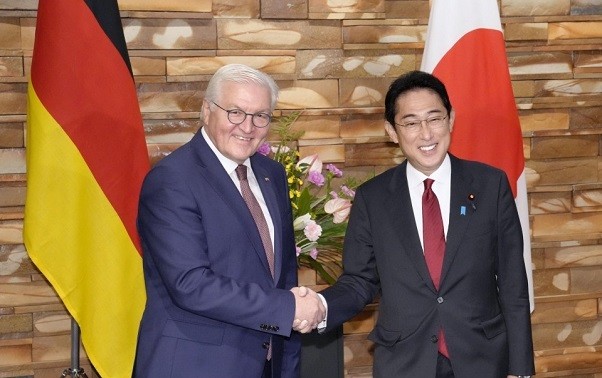 德国高层领导访问东北亚