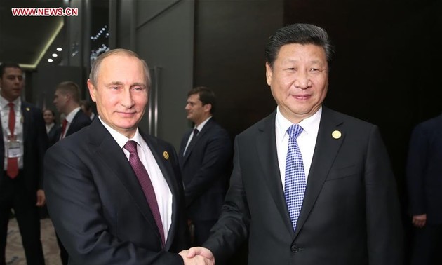 Chinese, Russian Presidents renew cooperation pledges 