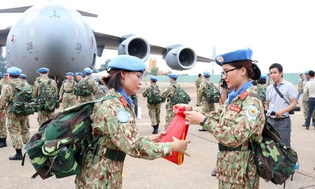 Vietnam peacekeeping force sets out on first mission in South Sudan 