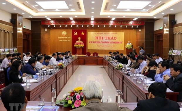 Quang Tri hosts workshop on peace festival
